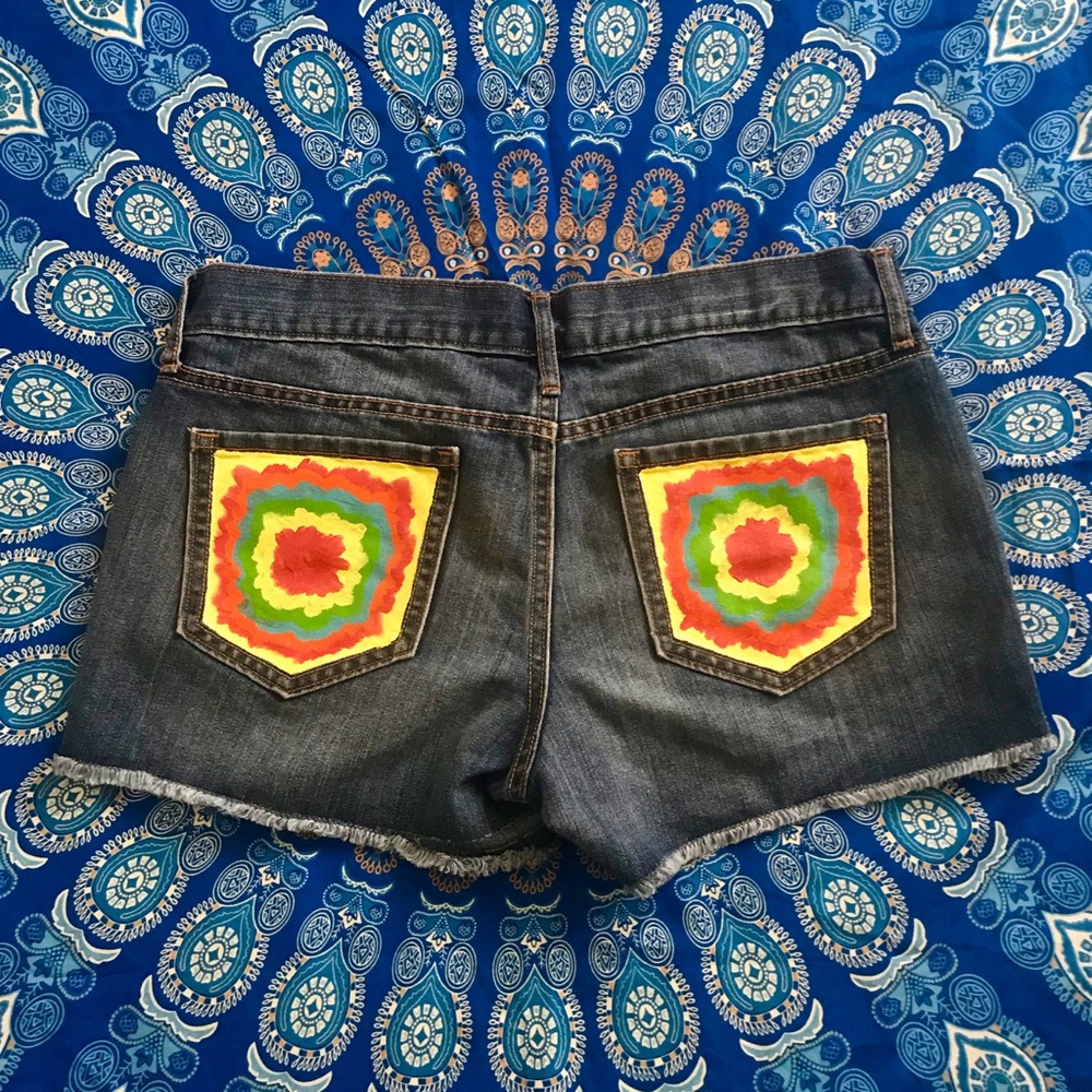 Painted shorts